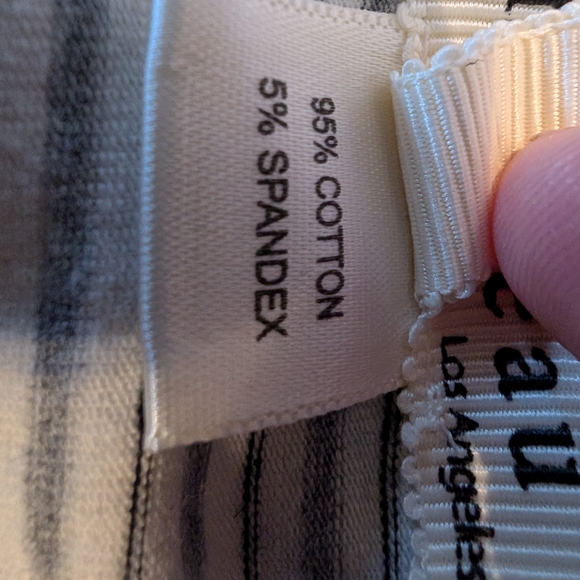 Monteau Blue and White Striped Jumpsuit - Picture 6 of 7